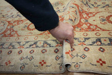 Load image into Gallery viewer, Vegetable Dye Floral Oushak Chobi Oriental Area Rug 10x14 One of a Kind
