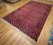 Load image into Gallery viewer, All-Over Geometric Antique Bokhara Oriental Rug 8x10 One of a Kind
