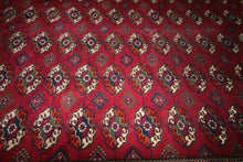 Load image into Gallery viewer, All-Over Geometric Antique Bokhara Oriental Rug 8x10 One of a Kind
