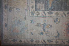 Load image into Gallery viewer, Vegetable Dye Oushak Turkish Area Rug 8x10 One of a Kind
