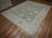Load image into Gallery viewer, Vegetable Dye Oushak Turkish Area Rug 8x10 One of a Kind
