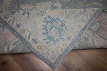 Load image into Gallery viewer, Vegetable Dye Oushak Turkish Area Rug 8x10 One of a Kind
