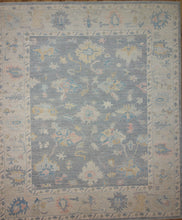 Load image into Gallery viewer, Vegetable Dye Oushak Turkish Area Rug 8x10 One of a Kind

