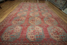 Load image into Gallery viewer, Antique Vegetable Dye Turkish Area Rug 8x10 One of a Kind
