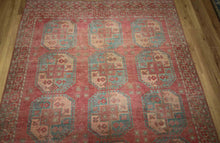 Load image into Gallery viewer, Antique Vegetable Dye Turkish Area Rug 8x10 One of a Kind
