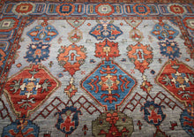 Load image into Gallery viewer, Vegetable Dye Heriz Serapi Oriental Area Rug 6x9 One of a Kind
