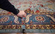Load image into Gallery viewer, Vegetable Dye Heriz Serapi Oriental Area Rug 8x10 One of a Kind
