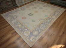 Load image into Gallery viewer, Earth Tone Wool Oushak Oriental Area Rug 8x10 One of a Kind
