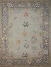 Load image into Gallery viewer, Earth Tone Wool Oushak Oriental Area Rug 8x10 One of a Kind
