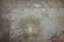 Load image into Gallery viewer, Vegetable Dye Oushak Turkish Area Rug 8x10 One of a Kind
