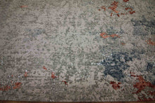 Load image into Gallery viewer, Vegetable Dye Abstract Modern Rug 9x12 One of a Kind

