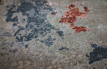 Load image into Gallery viewer, Vegetable Dye Abstract Modern Rug 9x12 One of a Kind
