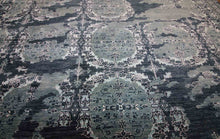 Load image into Gallery viewer, Vegetable Dye Contemporary Oriental Area Rug 9x12 One of a Kind

