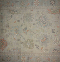 Load image into Gallery viewer, Vegetable Dye Wool Oushak Area Rug 9x12 One of a Kind
