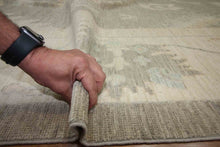 Load image into Gallery viewer, Vegetable Dye Oushak Turkish Area Rug 9x12 One of a Kind
