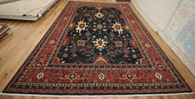 Load image into Gallery viewer, Vegetable Dye Heriz Serapi Large Area Rug 10x14
