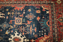 Load image into Gallery viewer, Vegetable Dye Heriz Serapi Large Area Rug 10x14
