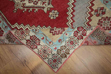 Load image into Gallery viewer, Geometric Red Anatolian Turkish Area Rug 3x5
