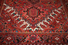 Load image into Gallery viewer, Vintage Geometric Heriz Persian Area Rug 8x10 One of a Kind
