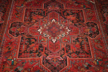Load image into Gallery viewer, Vintage Geometric Heriz Persian Area Rug 8x10 One of a Kind
