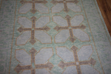 Load image into Gallery viewer, Vegetable Dye Oushak Turkish Area Rug 3x5 One of a Kind

