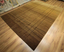 Load image into Gallery viewer, Vegetable Dye Nepalese Handmade Wool Rug 8x10 One of a Kind
