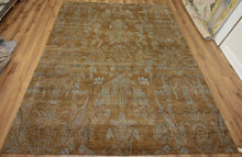 Load image into Gallery viewer, Vegetable Dye Nepalese Handmade Wool Rug 8x10 One of a Kind

