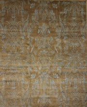 Load image into Gallery viewer, Vegetable Dye Nepalese Handmade Wool Rug 8x10 One of a Kind
