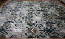 Load image into Gallery viewer, Vegetable Dye Contemporary Oriental Area Rug 10x14 One of a Kind
