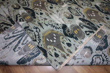 Load image into Gallery viewer, Vegetable Dye Contemporary Oriental Area Rug 10x14 One of a Kind
