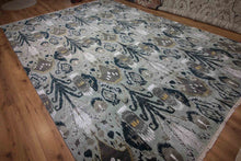Load image into Gallery viewer, Vegetable Dye Contemporary Oriental Area Rug 10x14 One of a Kind
