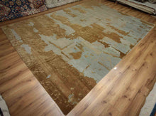 Load image into Gallery viewer, Vegetable Dye Nepalese Oriental Area Rug 9x12 One of a Kind
