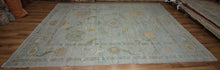 Load image into Gallery viewer, Vegetable Dye Wool Oushak Turkish Area Rug 9x12 One of a Kind
