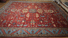 Load image into Gallery viewer, Vegetable Dye Heriz Serapi Living Room Rug 10x14
