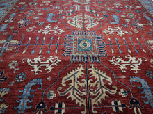 Load image into Gallery viewer, Vegetable Dye Heriz Serapi Living Room Rug 10x14
