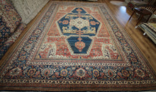 Load image into Gallery viewer, Vegetable Dye Heriz Serapi Large Area Rug 10x14
