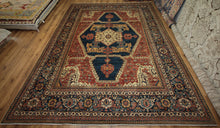 Load image into Gallery viewer, Vegetable Dye Heriz Serapi Large Area Rug 10x14
