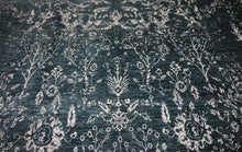 Load image into Gallery viewer, Contemporary Hand Knotted Modern Blue Area Rug 9x12
