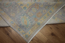 Load image into Gallery viewer, Vegetable Dye Wool Oushak Turkish Area Rug 9x12
