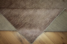 Load image into Gallery viewer, Hand-Knotted Wool Modern-Contemporary Brown Area Rug 9x12
