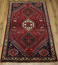 Load image into Gallery viewer, Tribal Wool Shiraz Persian Rug 3x5
