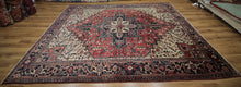 Load image into Gallery viewer, Vintage Wool Heriz Persian Area Rug 8x10
