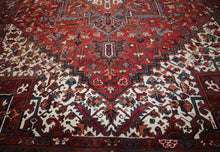 Load image into Gallery viewer, Vegetable Dye Geometric Heriz Persian Area Rug 9x12
