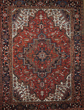 Load image into Gallery viewer, Vegetable Dye Heriz Persian Area Rug 6x9
