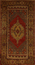 Load image into Gallery viewer, "anatolian rugs" "oushak rugs" "vintage anatolian rug" "oriental rugs" "carpet"
