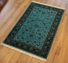 Load image into Gallery viewer, "overdyed persian rugs" "Tabriz rugs" "overdyed vintage rug" "repurposed rugs" "what is an overdyed rug" "overdyed rugs"
