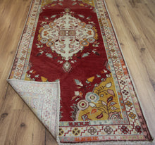 Load image into Gallery viewer, "anatolian rugs" "oushak rugs" "vintage anatolian rug" "oriental rugs" "carpet"
