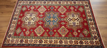 Load image into Gallery viewer, "antique kazak rug" "kazak rug origin" "antique kazak rugs for sale" "kazak rugs" "gabbeh rugs" "oushak rugs"
