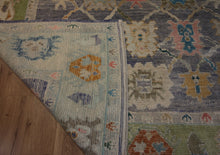 Load image into Gallery viewer, "colorful oushak rugs" "modern oushak rug" "where to buy oushak rugs" "hand knotted oushak rugs" "Turkish Oushak rugs " "oushak rugs"
