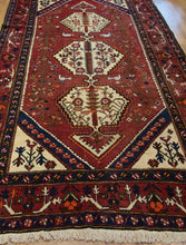 Load image into Gallery viewer, "bakhtiari rugs" "wool bakhtiari rugs" "antique bakhtiari rugs" "bakhtiari rugs" "bakhtiari style rugs" "bakhtiari carpet rugs" "bakhtiari hand knotted rugs"
